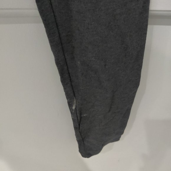 DEFECT Max & Mia High Waisted French Terry Legings Heather Gray Size M $50 4A019 - Picture 2 of 4